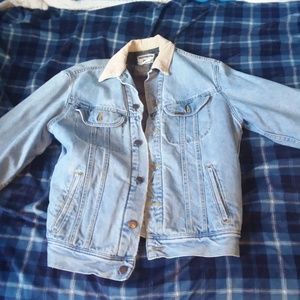 Light Wash Lined Lee Stormrider